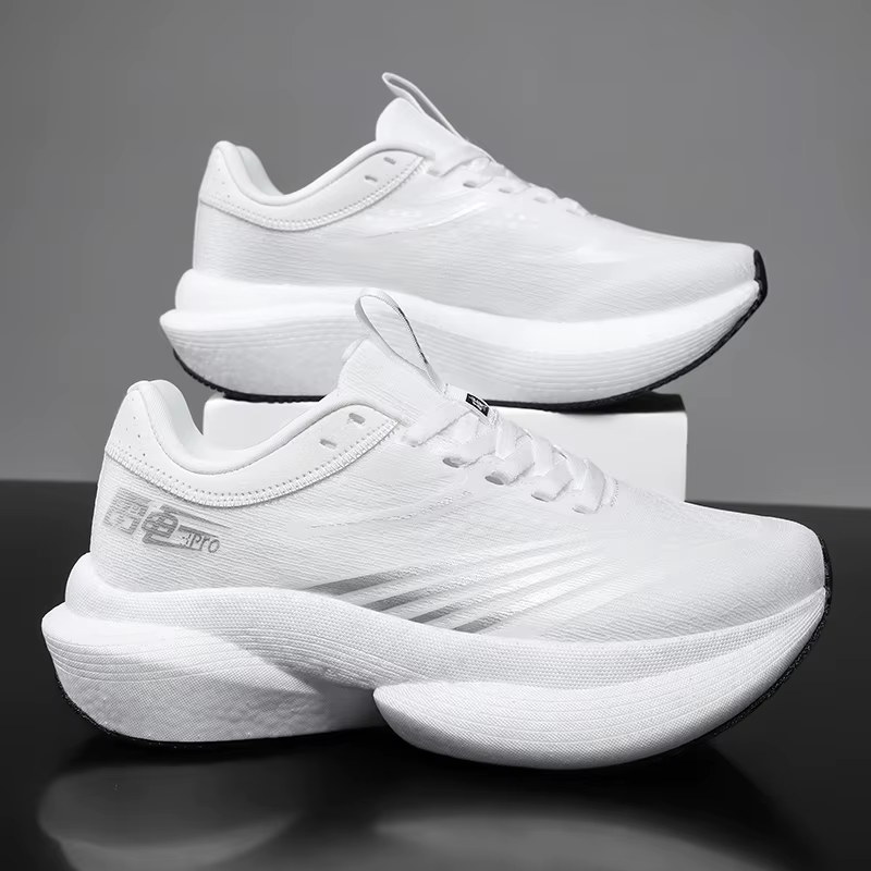 Nouvelles chaussures de course à pied avec plaque en carbone pour marathon