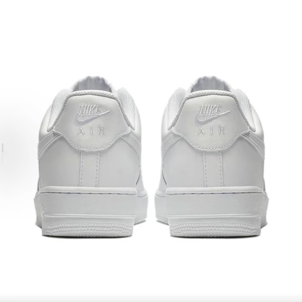 Nike Air Force 1 AF1 tout blanc unisexe bas chaussures de skate décontractées CW2288-111