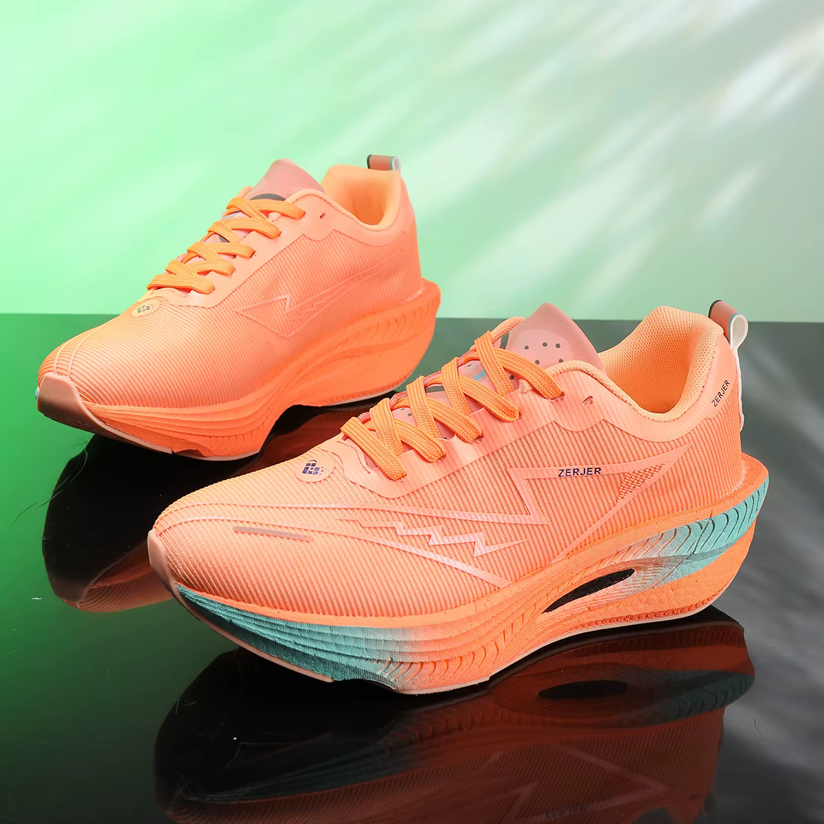 ZERJER Nouvelles chaussures de course légères et décontractées pour hommes - Baskets