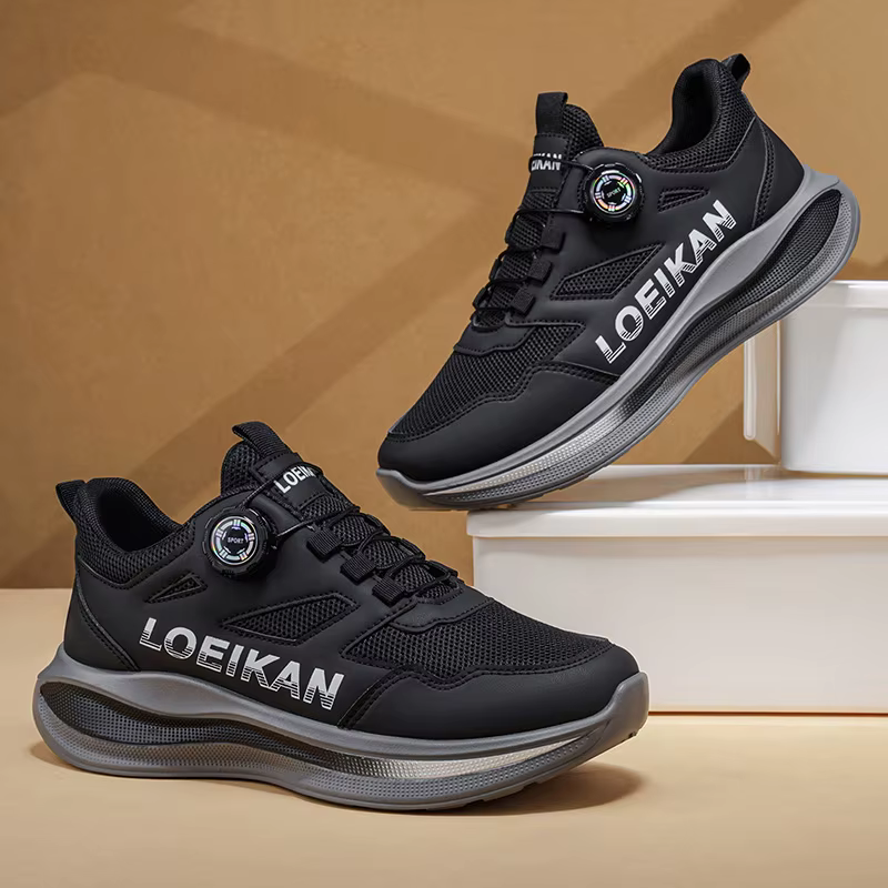 Chaussures de sport à boucle rotative pour hommes