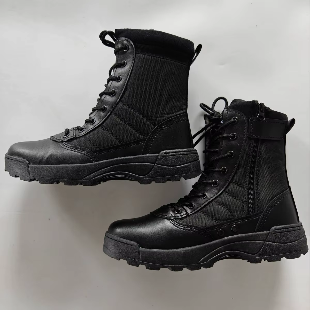 Bottes militaires tactiques imperméables pour hommes
