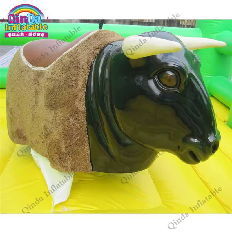 Jeu de torero espagnol fou taureau mécanique de rodéo gonflable à vendre un torero tournant