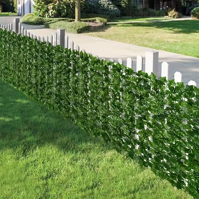 Clôture en fausses feuilles de lierre, 300x50cm, panneau de haies artificielles, écran de clôture de confidentialité pour jardin extérieur, Patio, porche, terrasse, balcon, décoration
