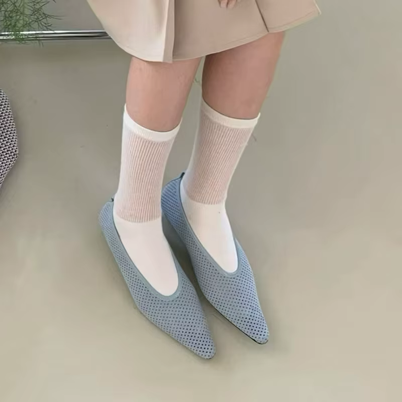 SUOJIALUN Nouvelle Collection Printemps 2026 Chaussures Bateau Femme Tendance à Bout Pointu