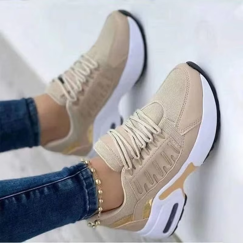 Nouvelles baskets décontractées pour femmes 2026 à lacets