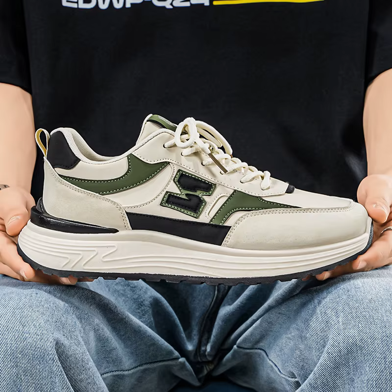 Baskets tendance pour hommes 2026 – Chaussures de sport décontractées et respirantes résistantes à l'usure pour l'extérieur et le skateboard