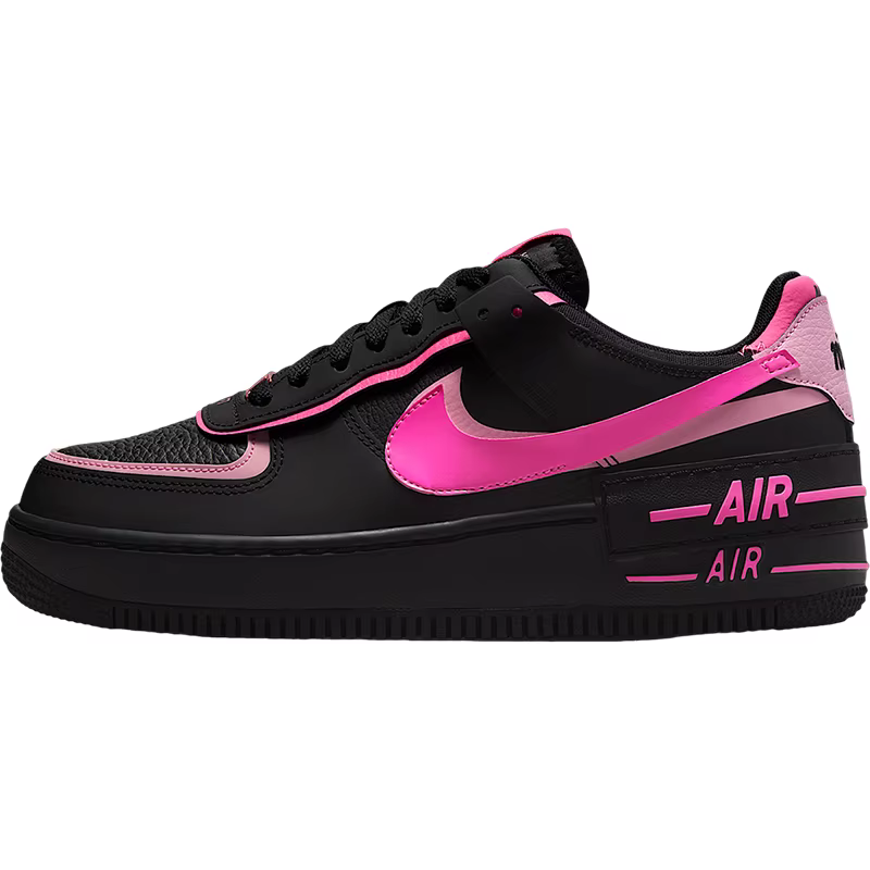 Nike véritable Air Force 1 chaussures à semelles épaisses légères à la mode pour femmes CI0919-006