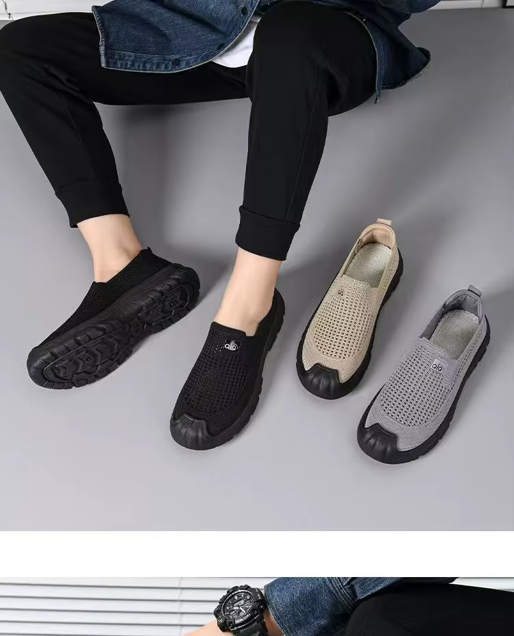 Chaussures décontractées à enfiler pour hommes