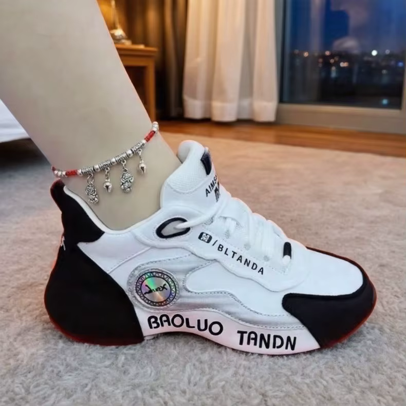 Chaussures de sport unisexes en cuir améliorées