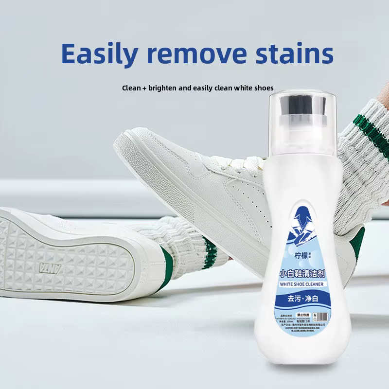 Nettoyant à chaussures amélioré pour baskets blanches