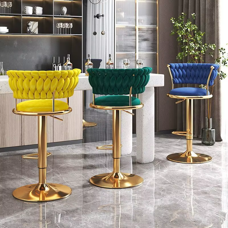 Chaise de Bar moderne simple, tabouret de levage surélevé, tabouret de bar haut pour la maison, chaise de bar pour page de caisse