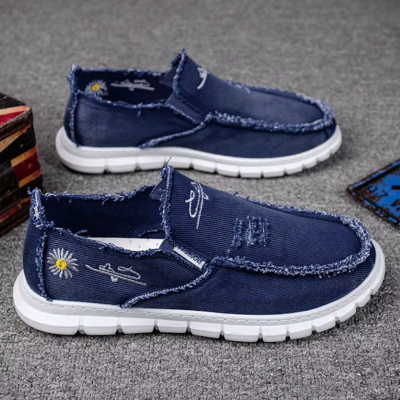 Chaussures en Toile Imprimée pour Homme