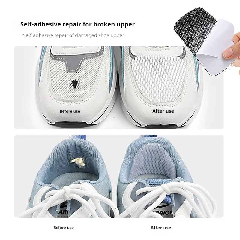 Patchs de baskets en maille auto-adhésifs