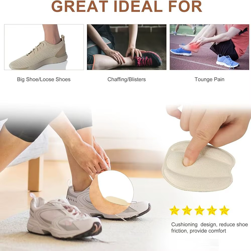 Coussinets de langue coordonnants pour chaussure