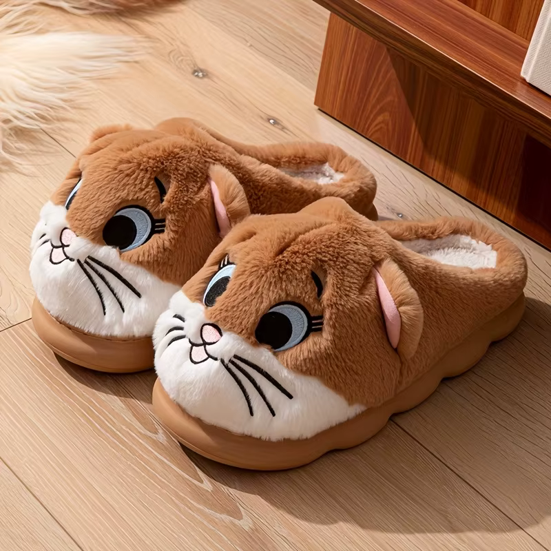 Pantoufles en coton confortables