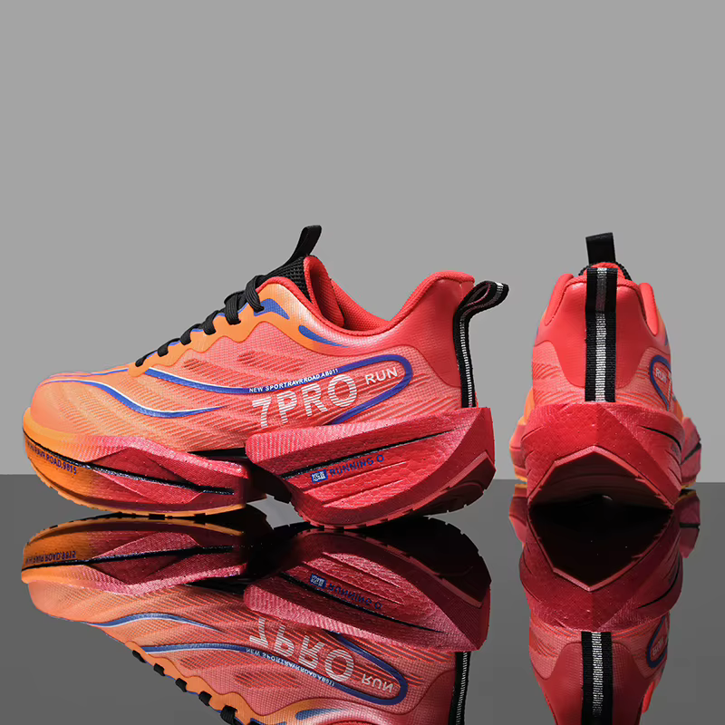 Chaussures de course Marathon avec plaque en carbone