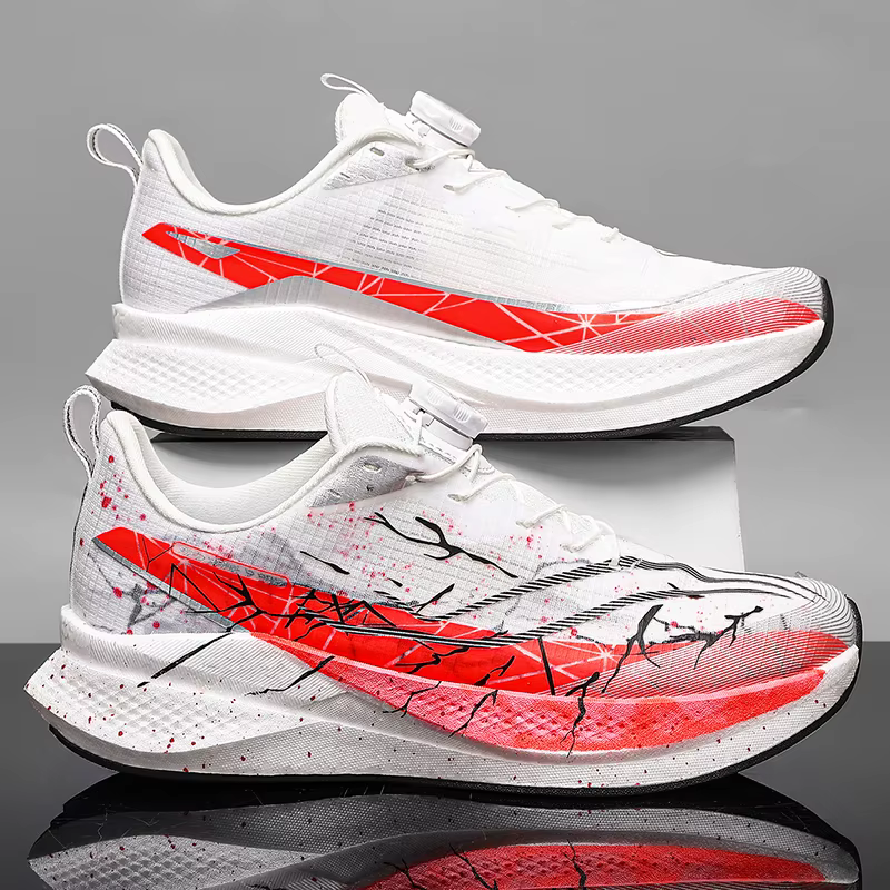 Chaussures de course professionnelles en carbone pour marathon, hommes et femmes, légères, antidérapantes, pour l'entraînement, le tennis