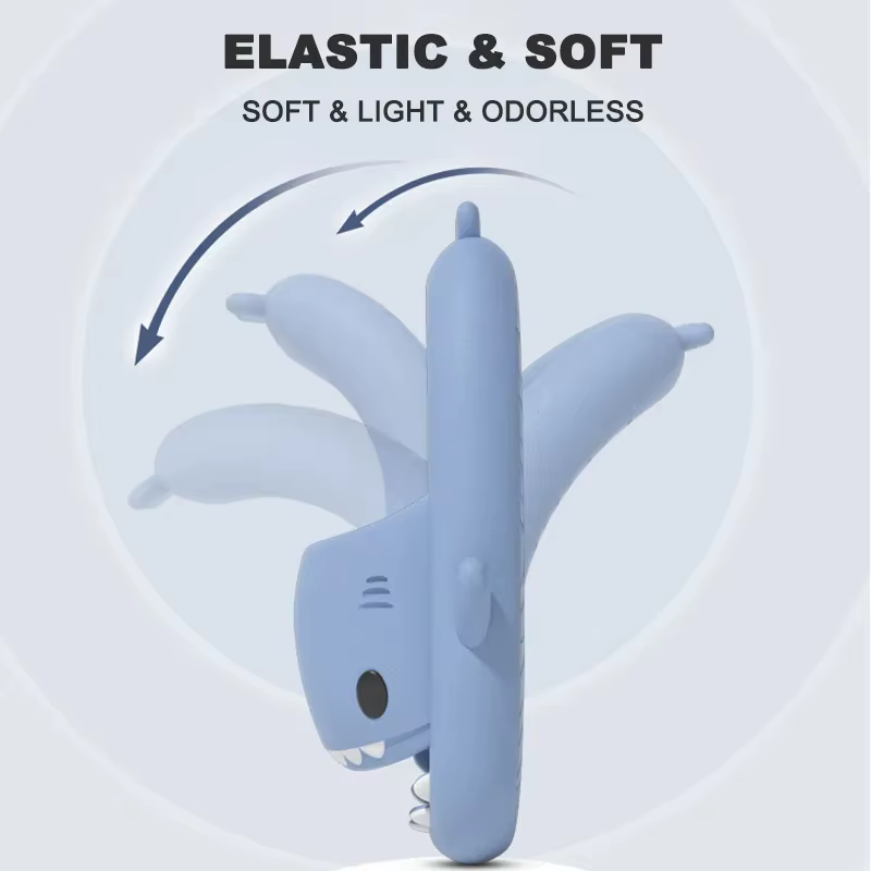 Pantoufles de requin à la mode pour femmes et hommes