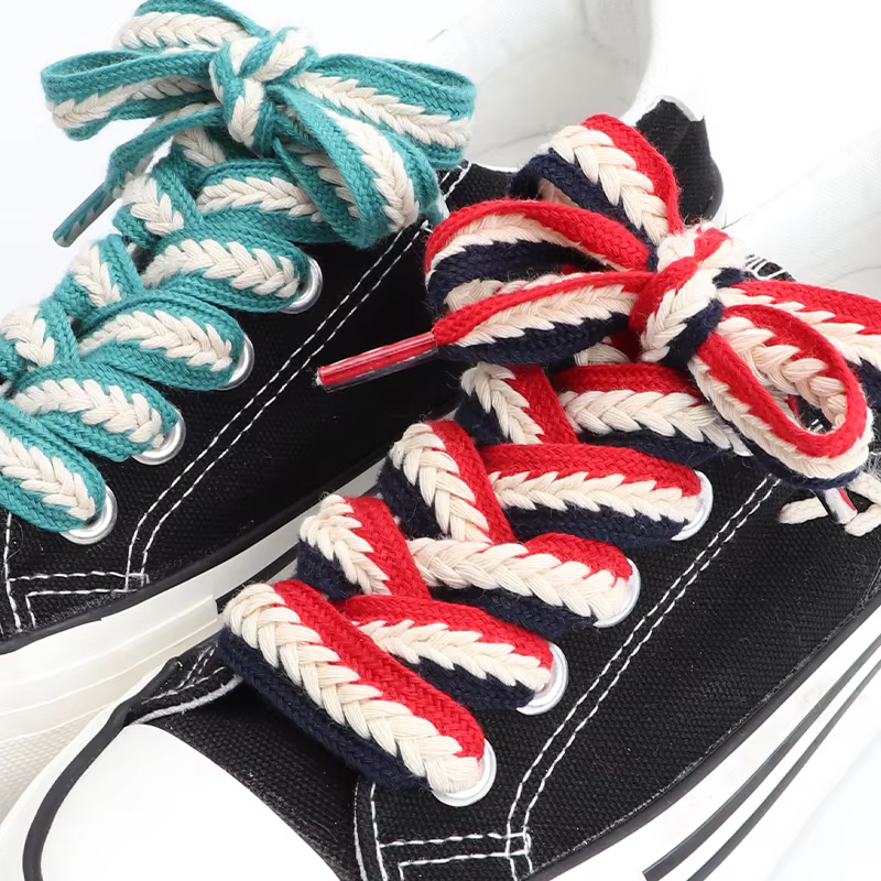 Lacets plats pour baskets
