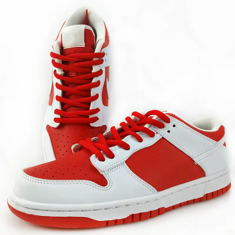 Baskets ovales lacets de chaussures demi-cercle