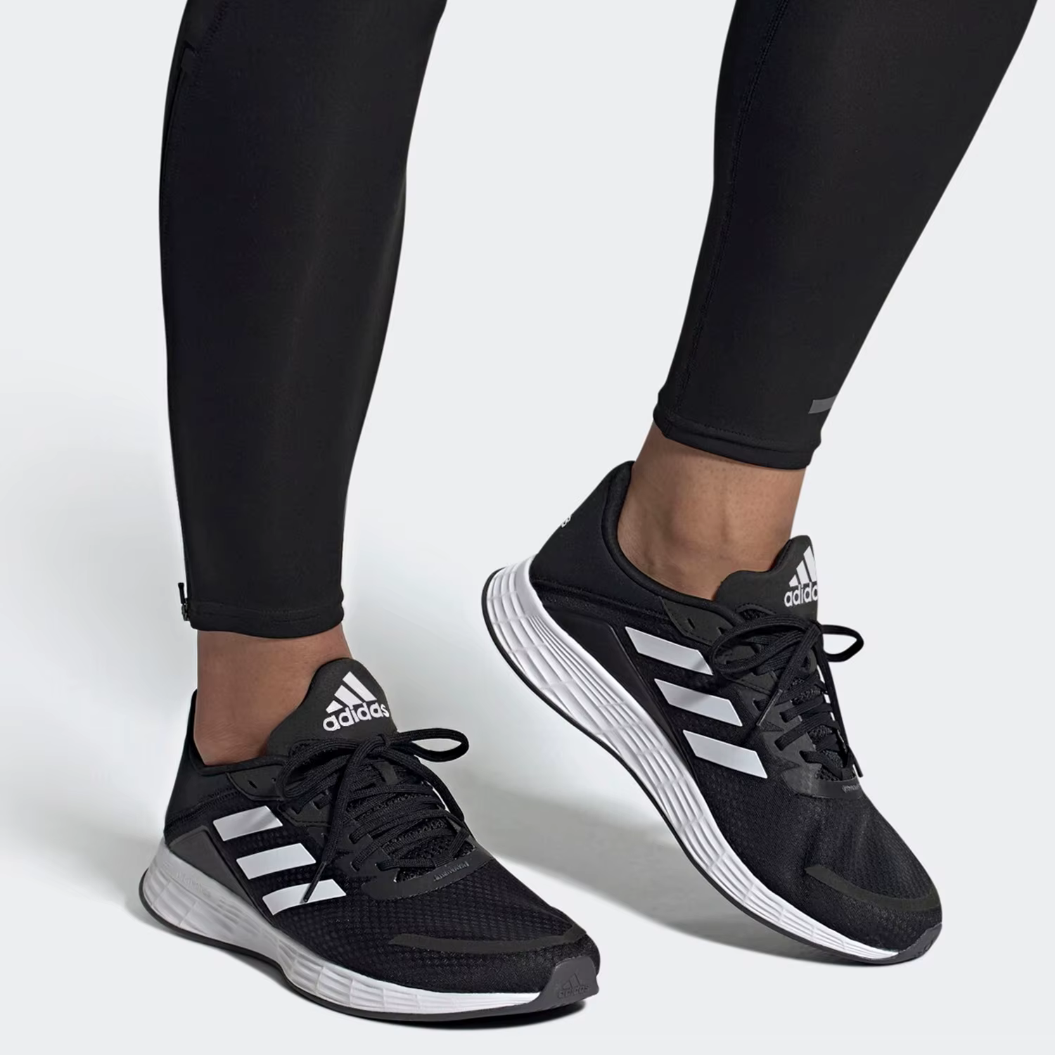 Adidas Chaussures de course DURAMO SL confortables et durables pour hommes JS3013