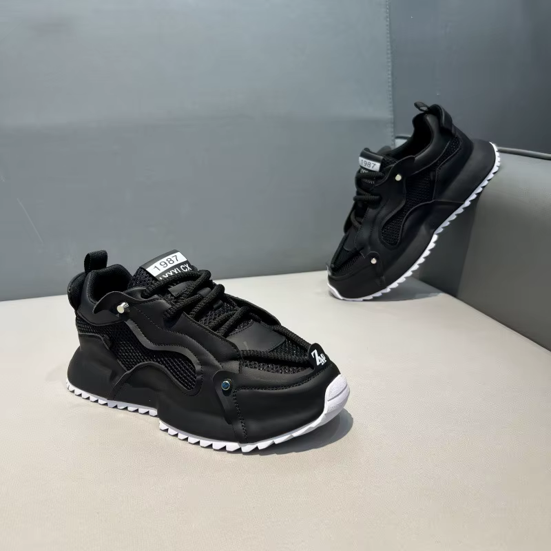 Baskets grande taille pour hommes mode chaussures décontractées en plein air respirant formateur Shhoes