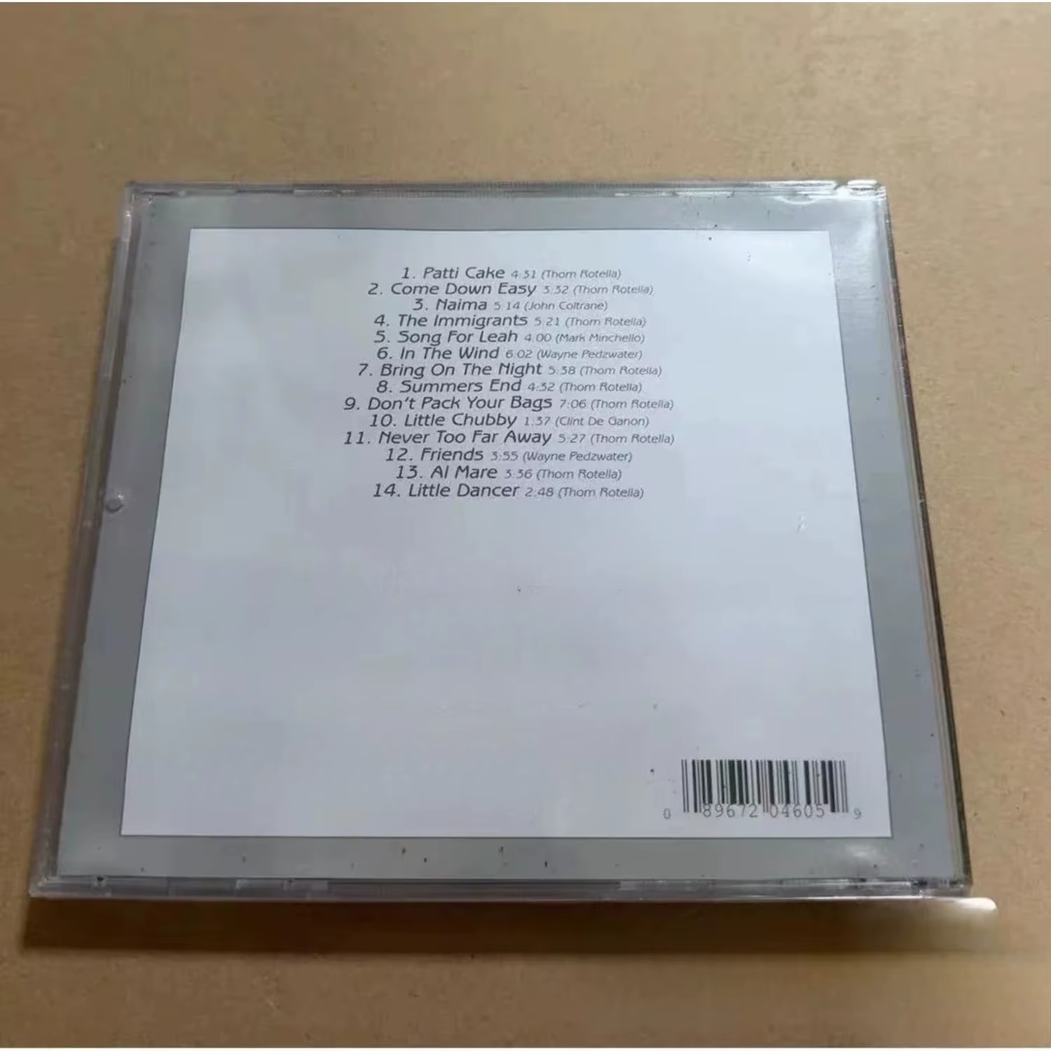 Album de studio de groupe de jazz sur CD, enregistrement maître de qualité audiophile, son stéréo haute résolution, disque musical de collection