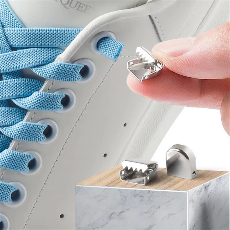 Lacets de chaussures sans cravate