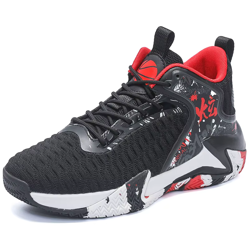 Chaussures de basket-ball respirantes pour hommes, chaussures de sport de plein air, baskets montantes, entraînement athlétique, résistantes à l'usure, grande taille, 49, 50, 51