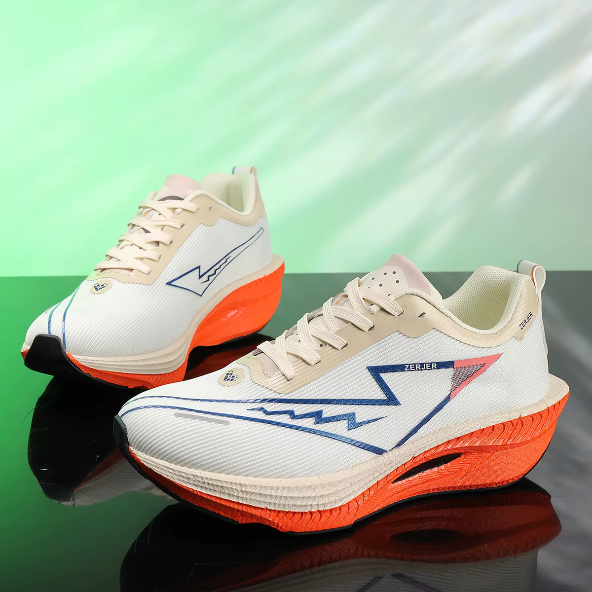ZERJER Nouvelles chaussures de course légères et décontractées pour hommes - Baskets