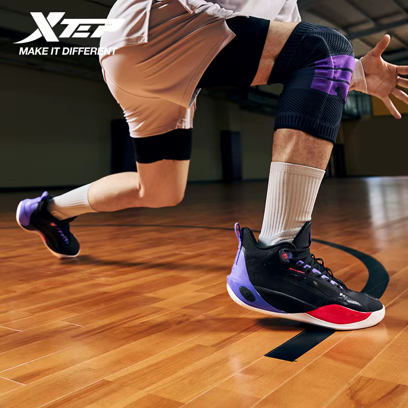 Xtep chaussures de basket hommes 2025 été résistant à l'usure respirant stabilité élastique léger baskets pour homme 875319120003