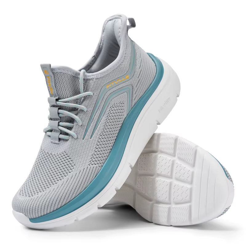 Chaussures de course à semelle épaisse pour hommes