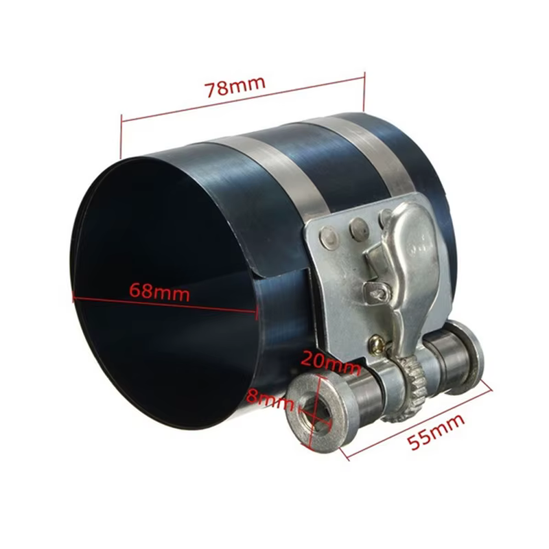 Compresseur de segments de piston de 3 pouces, 53-125mm, Type de cliquet de moteur, Outils de réparation et d'entretien