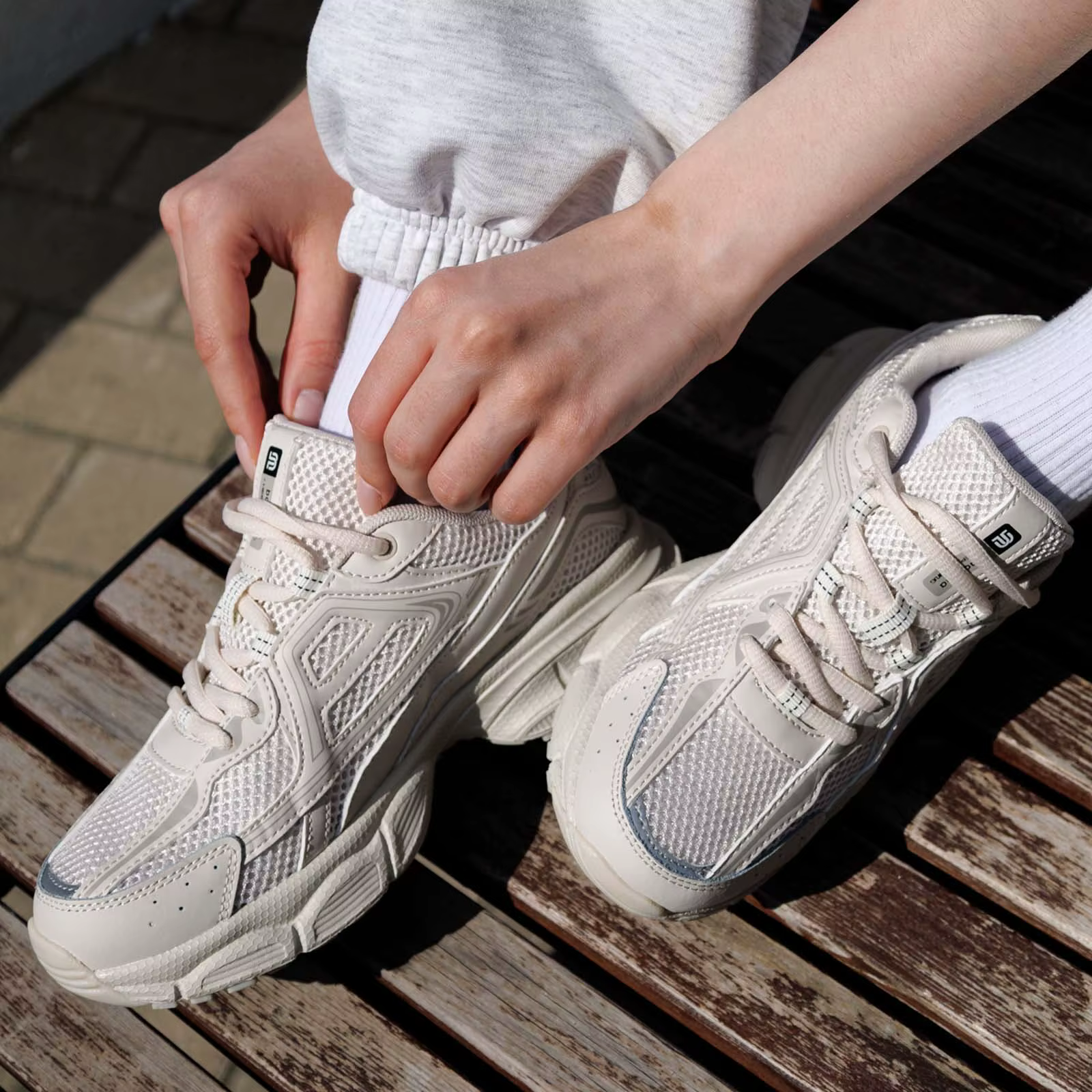 Baasploa femmes chaussures de sport en plein air léger respirant Jogging baskets femme décontracté maille anti-dérapant