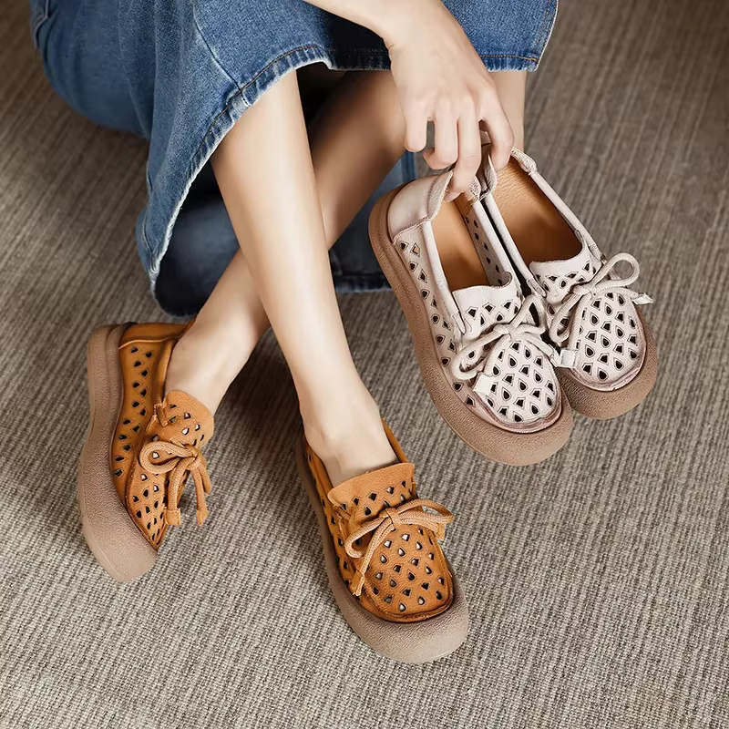 Koznoy 3.5 cm vache daim en cuir véritable femmes chaussures sandales été femme