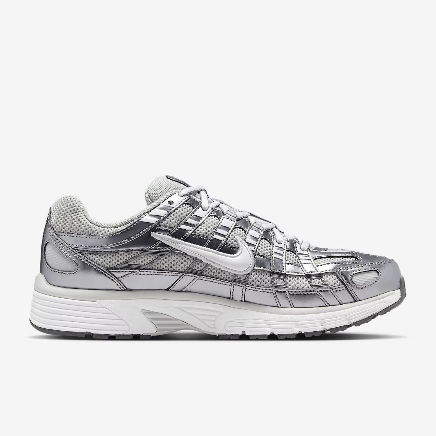Nike Originals P-6000 Chaussures de sport décontractées basses à lacets résistantes à l'usure pour femmes IO3496-001