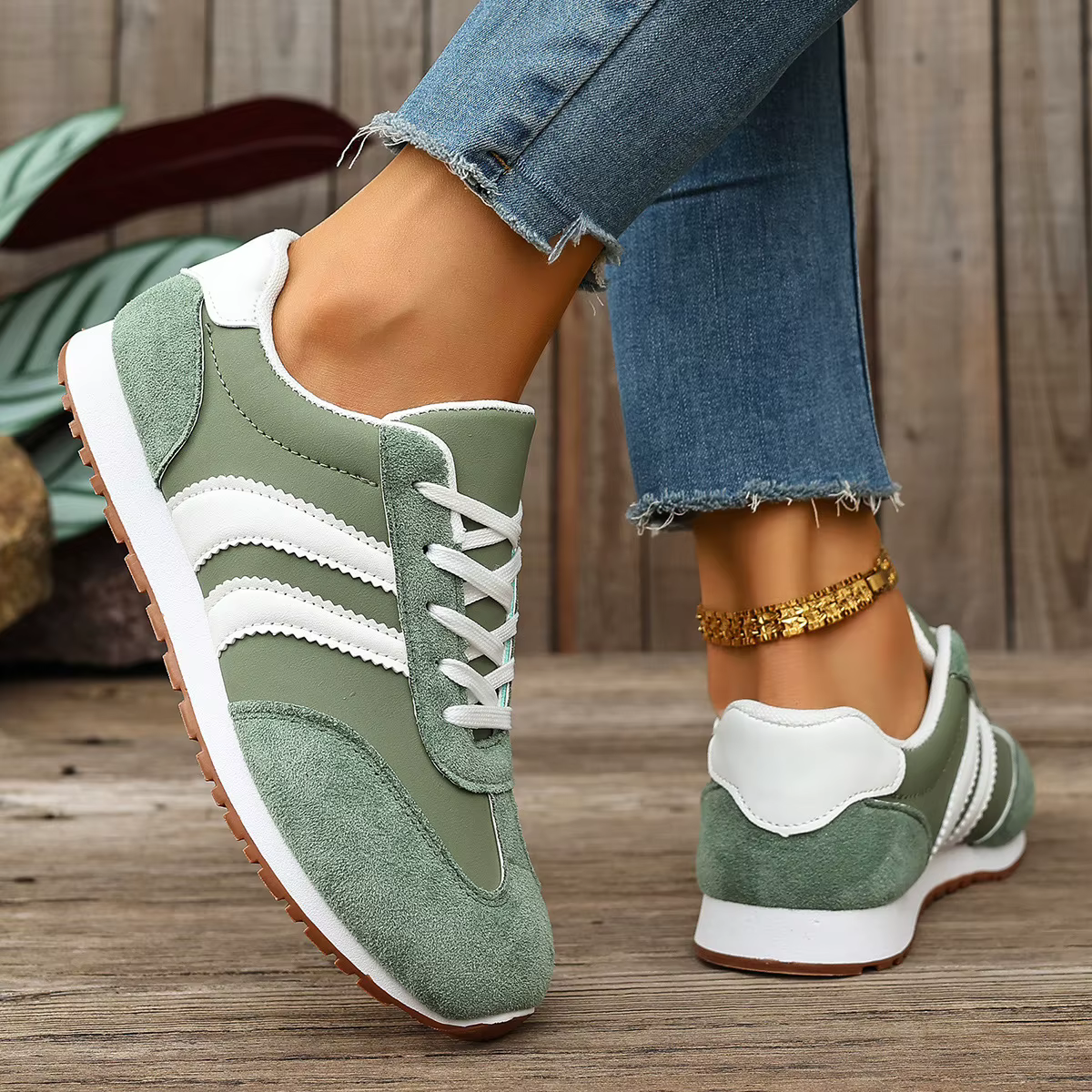 Chaussures de sport rétro pour femmes