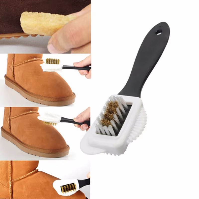 Brosse nettoyante pour chaussures en cuir suédé NuSO k