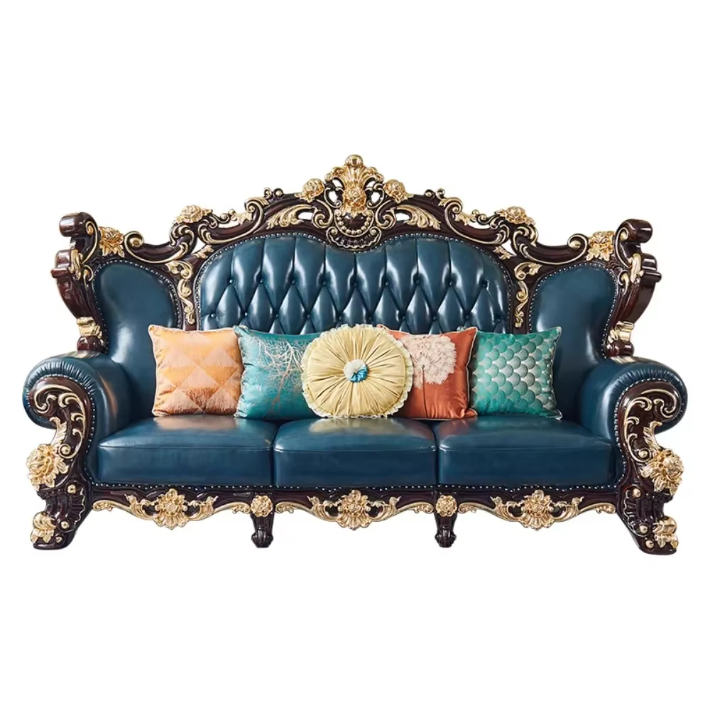 Ensemble de meubles de salon de luxe de style nordique, canapé de chambre à coucher, ensemble de meubles de salon design, canapés confortables pour la maison