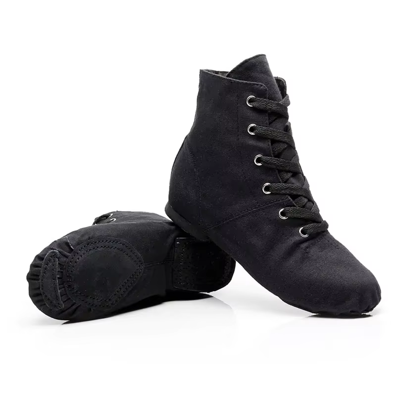 Chaussures de danse jazz en toile pour hommes et femmes