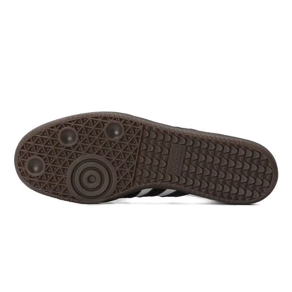 Adidas Originals SAMBA OG Tige souple pour un toucher confortable Chaussures de skate basses Style unisexe Noir