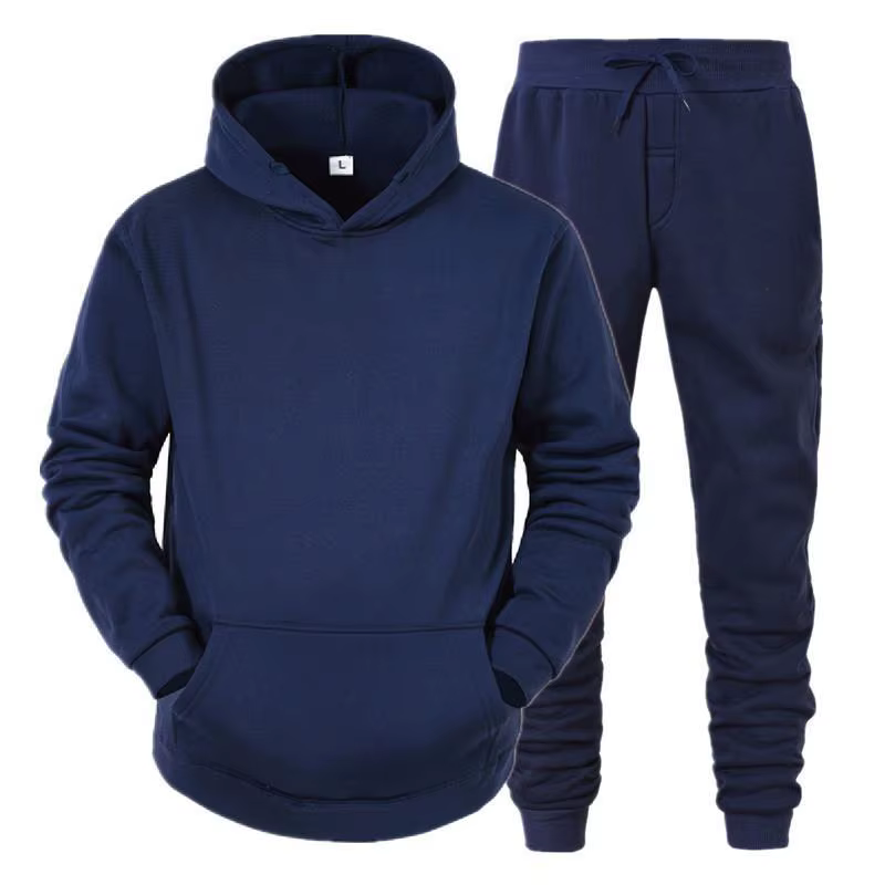 Hommes vêtements de sport pull costume sweats à capuche + pantalons
