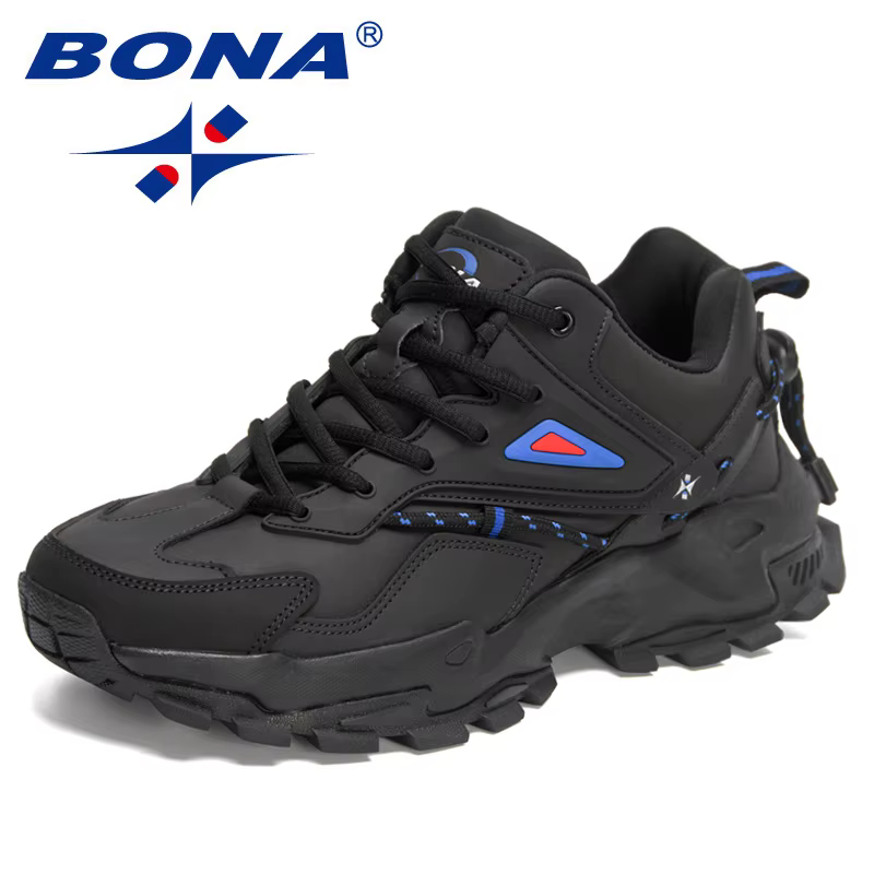 BONA – chaussures d'action en cuir pour hommes