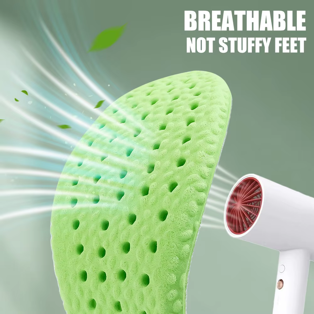 Semelles intérieures en mousse à mémoire de forme EVA pour chaussures de sport