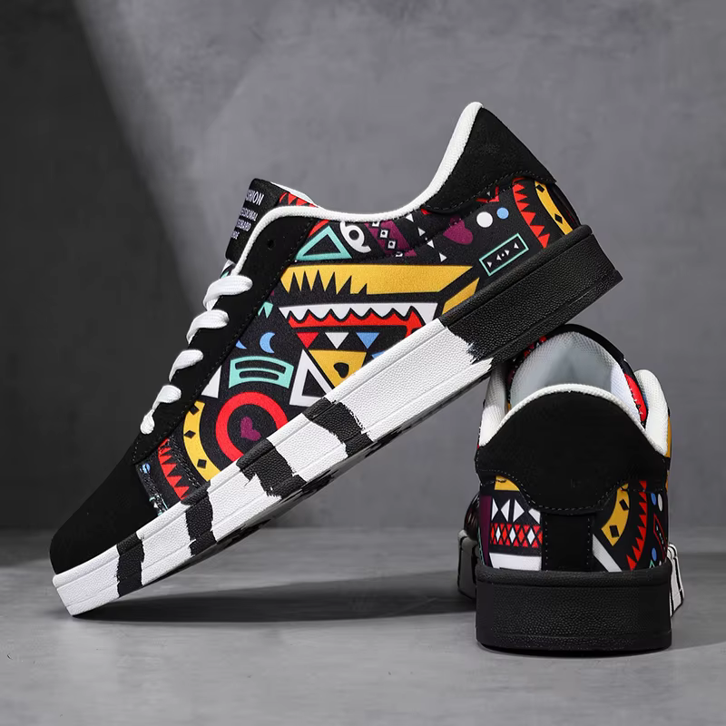 YRZL chaussures de Skateboard hommes toile baskets décontracté respirant