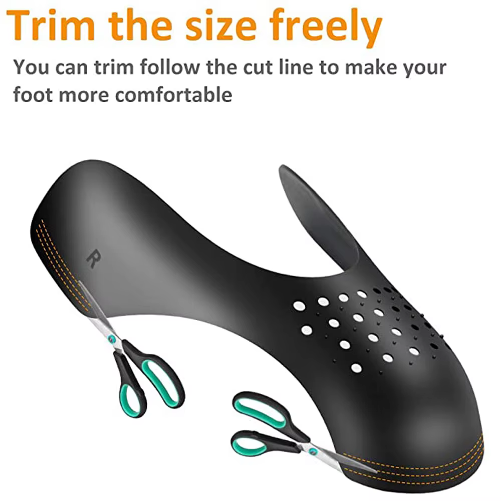 5Paires Chaussure Anti Pli Protecteur pour Chaussures de Basket-Ball Tête Pli Garde Sneaker