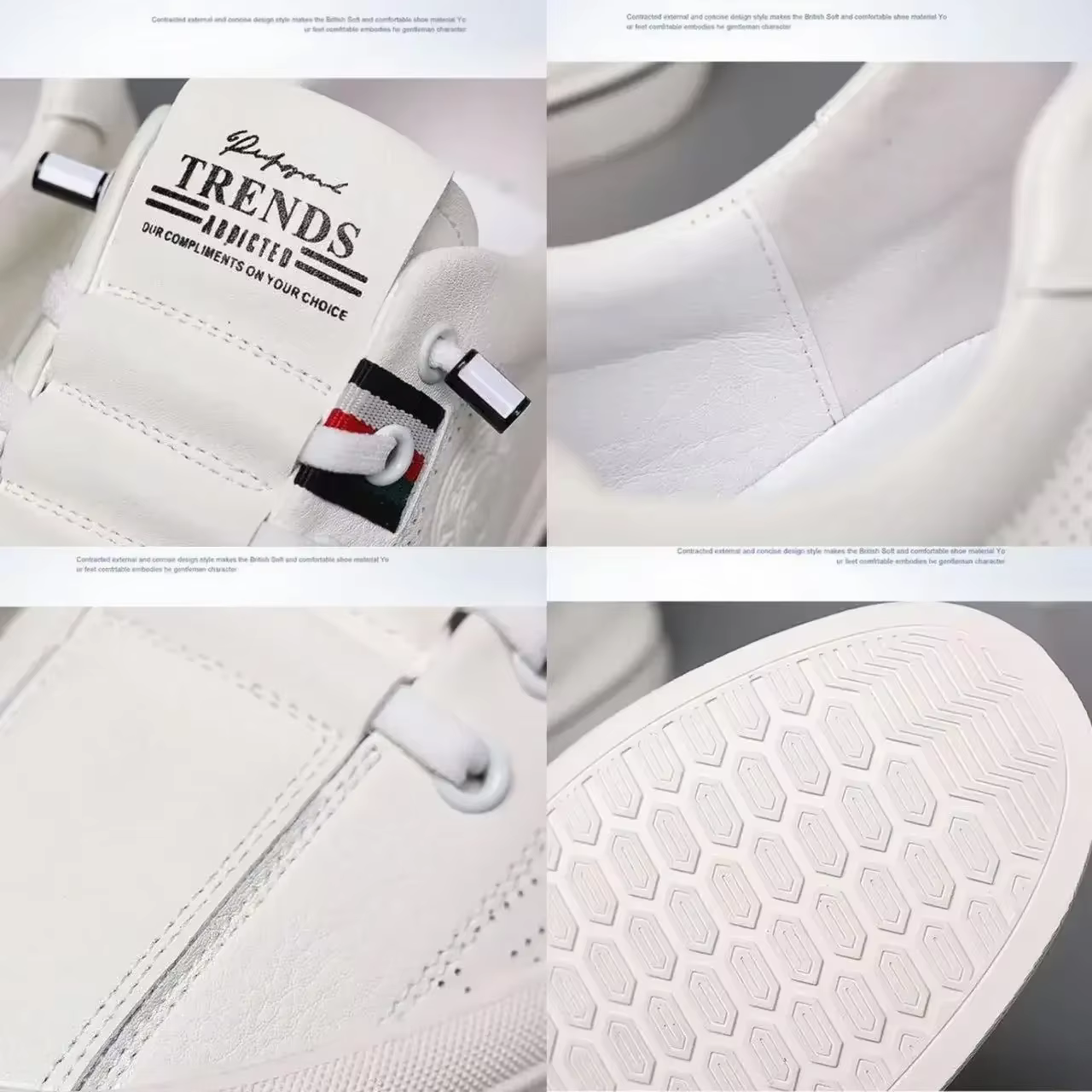 Baskets de créateur tendance pour hommes