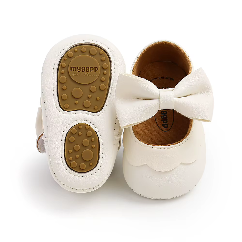 Chaussures de princesse en Pu pour bébé fille