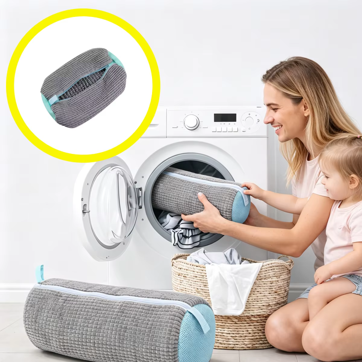Sac de lavage protecteur pour chaussures et baskets