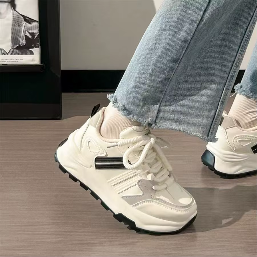 Nouvelles Chaussures de Sport Décontractées Printemps 2026 pour Femme – Style Simple
